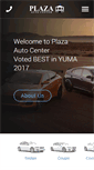 Mobile Screenshot of plazaautoyuma.com
